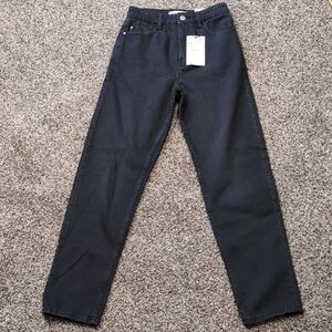 Zara Mom Fit High Ris Slim Mom Leg Ankle Comfort Jeans Size 2